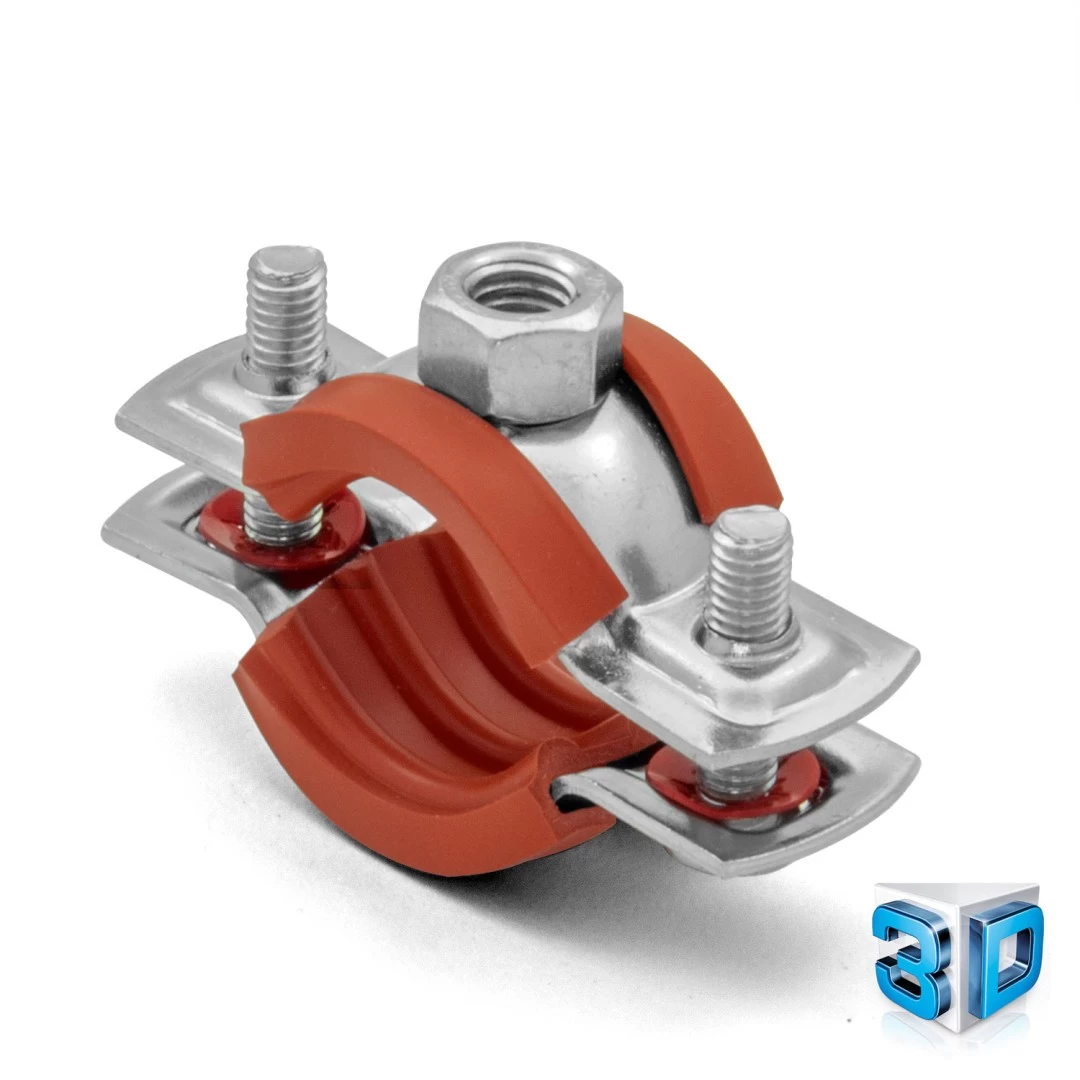 DG5 Pipe Clamp with Rubber Nut slide #2