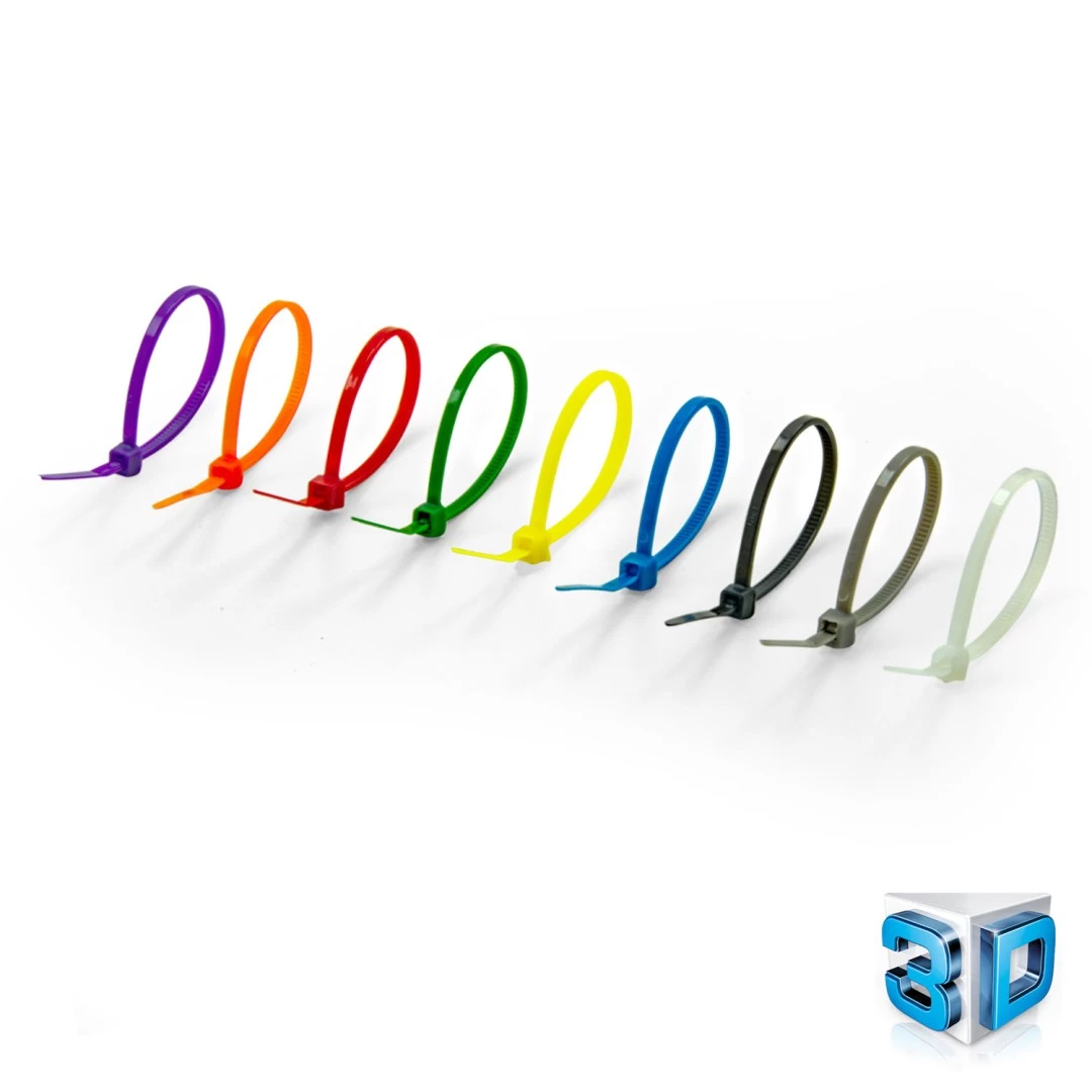 Attaches de câble colorées slide #1